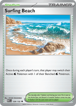 Surfing Beach